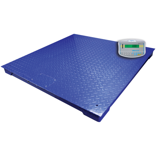 Adam Equipment PT Platform Scales with GK Indicator, 1000 kg Capacity, 0.2 kg Readability, 1000 x 1000 mm - PT 110 + GK - Click Image to Close